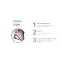 Ver imagem 2 de Frigideira Tramontina Brava Baquelite em Aço Inox Fundo Triplo Cabo de Baquelite 20 cm 1,3 L