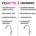 Ver imagem 4 de Torneira Monocomando Cromada Ducha Extensível Spray Chuveirinho Luxo Cozinha Área Gourmet In67