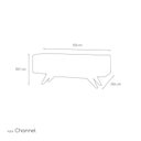 Ver imagem 3 de Rack para Sala Channel 1,50 - Nature