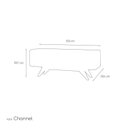 Ver imagem 3 de Rack para Sala Channel 1,50 - Nature