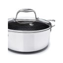 Ver imagem 3 de Caçarola em Aço Inox Oxford 24cm 4,7L Prata com Tampa