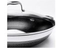Ver imagem 3 de Panela Wok em Aço Inox Oxford 34cm 5,6L Prata com Tampa