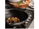 Ver imagem 4 de Panela Wok em Aço Inox Oxford 34cm 5,6L Prata com Tampa