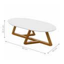 Ver imagem 2 de Mesa de Centro Lens Branco Nature