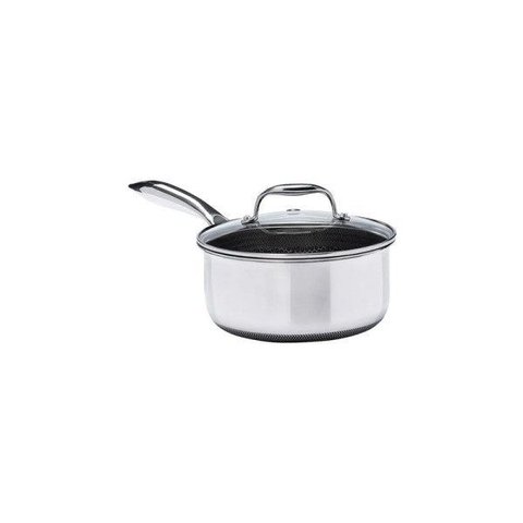 Panela em Aço Inox Oxford 18cm 2L Prata com Tampa e Cabo