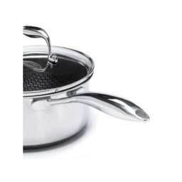 Panela em Aço Inox Oxford 18cm 2L Prata com Tampa e Cabo - 2
