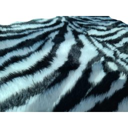 Kit 10 Tapetinhos Pelucia Zebra Oncinha 30x30cm - 9