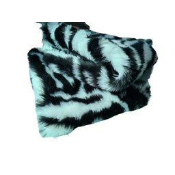 Kit 10 Tapetinhos Pelucia Zebra Oncinha 30x30cm - 4