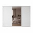 Ver imagem 2 de Guarda-Roupa Grande Casal 3 Portas de Correr com 1 Espelho e 6 Gavetas Vit