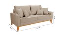 Ver imagem 7 de Sofá Beny Living Pés e Base de Madeira Linho Império Estofados