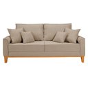 Ver imagem 2 de Sofá Beny Living Pés e Base de Madeira Linho Império Estofados