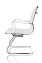 Ver imagem 4 de Kit 4 Cadeiras Fixas Interlocutor Charles Eames Esteirinha Branca 11A