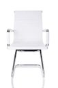 Ver imagem 3 de Kit 4 Cadeiras Fixas Interlocutor Charles Eames Esteirinha Branca 11A