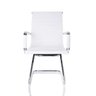 Kit  2 Cadeiras Fixas Interlocutor Charles Eames Esteirinha Branca 11A - 3