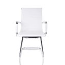 Ver imagem 3 de Kit 2 Cadeiras Fixas Interlocutor Charles Eames Esteirinha Branca 11A