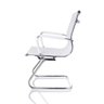 Kit  2 Cadeiras Fixas Interlocutor Charles Eames Esteirinha Branca 11A - 4