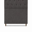Ver imagem 6 de Cabeceira para Cama Solteiro Estofada Captone 0,88 Mtsluna Vilajo: Suede Crush Cacau