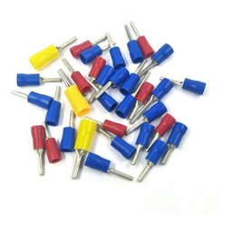 Kit Terminais Pino Agulha Pré Isolados 0,5mm a 6,0mm 500pçs - 2