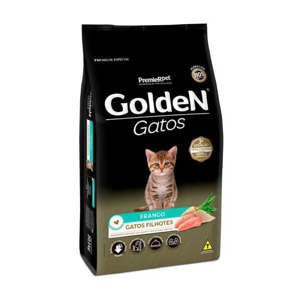 RAÇÃO GOLDEN GATOS FILHOTES FRANGO - 3 KG