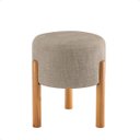 Ver imagem 3 de Puff Banqueta Thor para Sala de Estar:areia