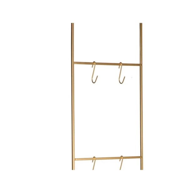 Escada Decorativa Dourada em Metal Vallisa Decor - 2