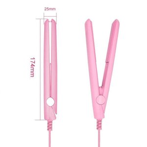 Mini Chapinha de Bolsa Portátil de Cabelo Bivolt Prancha