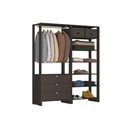 Ver imagem 1 de Estante Closet Yes 160cm com 3 Gavetas e 6 Nichos - Grafite