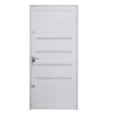 Ver imagem 1 de Porta Lambril de Alumínio Branco 210x80 com Maçaneta e Friso 3 Fechaduras Tetra Linha 30 - Direita
