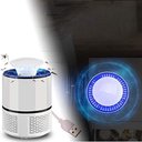 Ver imagem 4 de Mosquiteiro Repelente Armadilha Mata Mosquito LED Dengue Eletrico UV Zika 365 BRANCO