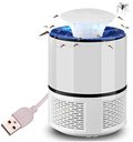 Ver imagem 1 de Mosquiteiro Repelente Armadilha Mata Mosquito LED Dengue Eletrico UV Zika 365 BRANCO