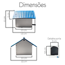 Ver imagem 6 de Casa para Pássaros Livres Kit com 2 Casinhas Plástico