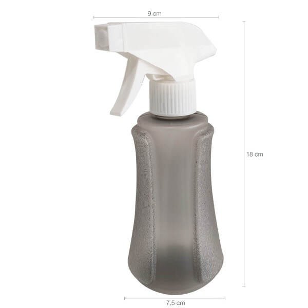 4 Spray Borrifadores Pulverizadores Plásticos Multiuso Médio 280ml Sanremo - 3