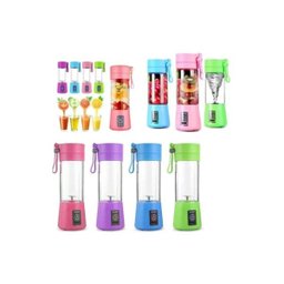MINI LIQUIDIFICADOR Portátil RECARREGAVEL SMART 380ML 6 LAMINAS 3410 - 1