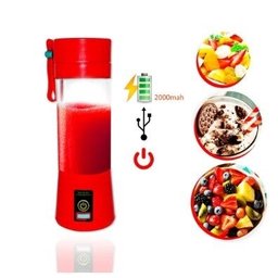 MINI LIQUIDIFICADOR Portátil RECARREGAVEL SMART 380ML 6 LAMINAS 3410 - 5