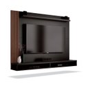 Ver imagem 2 de Painel para TV Dijon Preto com Naturale - Edn Móveis