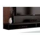 Ver imagem 4 de Painel para TV Dijon Preto com Naturale - Edn Móveis