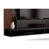 Painel para TV Dijon Preto com Naturale - Edn Móveis - 4