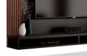 Ver imagem 4 de Painel para TV Dijon Preto com Naturale - Edn Móveis
