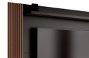 Ver imagem 3 de Painel para TV Dijon Preto com Naturale - Edn Móveis