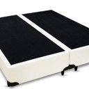 Ver imagem 1 de Base Box Casal Síntetico Bege 138x188x28
