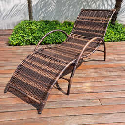 Espreguiçadeira de Piscina Copacabana Fibra Sintética - Argila - 2 Espreguiçadeira de Piscina Copacabana Fibra Sintética - Argila - 2