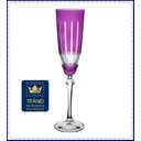 Ver imagem 5 de Kit 4 Taça Cristal Bohemia Lapidada para Chá mpagne Modelo Elizabeth Colorida - Colorido