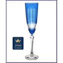 Ver imagem 3 de Kit 4 Taça Cristal Bohemia Lapidada para Chá mpagne Modelo Elizabeth Colorida - Colorido