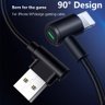 Cabo Carregador Usb Led Lightning 90º 2.5a 180cm - Preto Mcdodo - 7