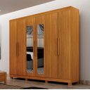 Ver imagem 1 de Guarda Roupa Casal Esp c/ Pés 100% MDF Aspen - Arbo Design