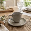 Ver imagem 5 de Xícara Chá com Pires Bio Shimeji Porto Brasil 170ml Cozinha Mesa Posta Restaurante