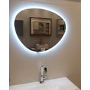 Ver imagem 2 de Espelho orgânico decorativo iluminado com led frio 60x80cm Woodglass orgânico led frio 60x80cm