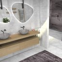 Ver imagem 5 de Espelho orgânico decorativo iluminado com led frio 60x80cm Woodglass orgânico led frio 60x80cm