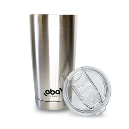 Copo Térmico com Tampa e Abridor [Inox] - 2