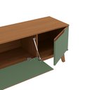 Ver imagem 4 de Rack Kappesberg 3 Portas Canela/verde 218cm